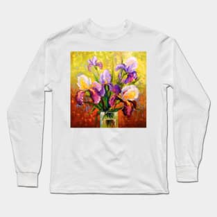 Bouquet of irises Long Sleeve T-Shirt